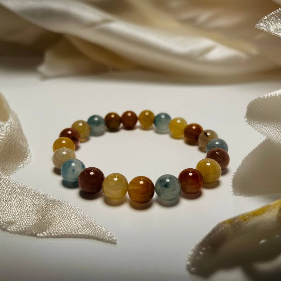 Radiant Harmony – Multi-Color Rabbit Hair Quartz