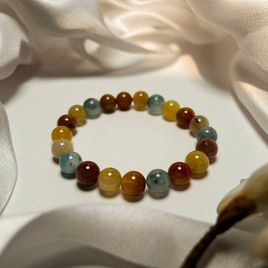 Radiant Harmony – Multi-Color Rabbit Hair Quartz