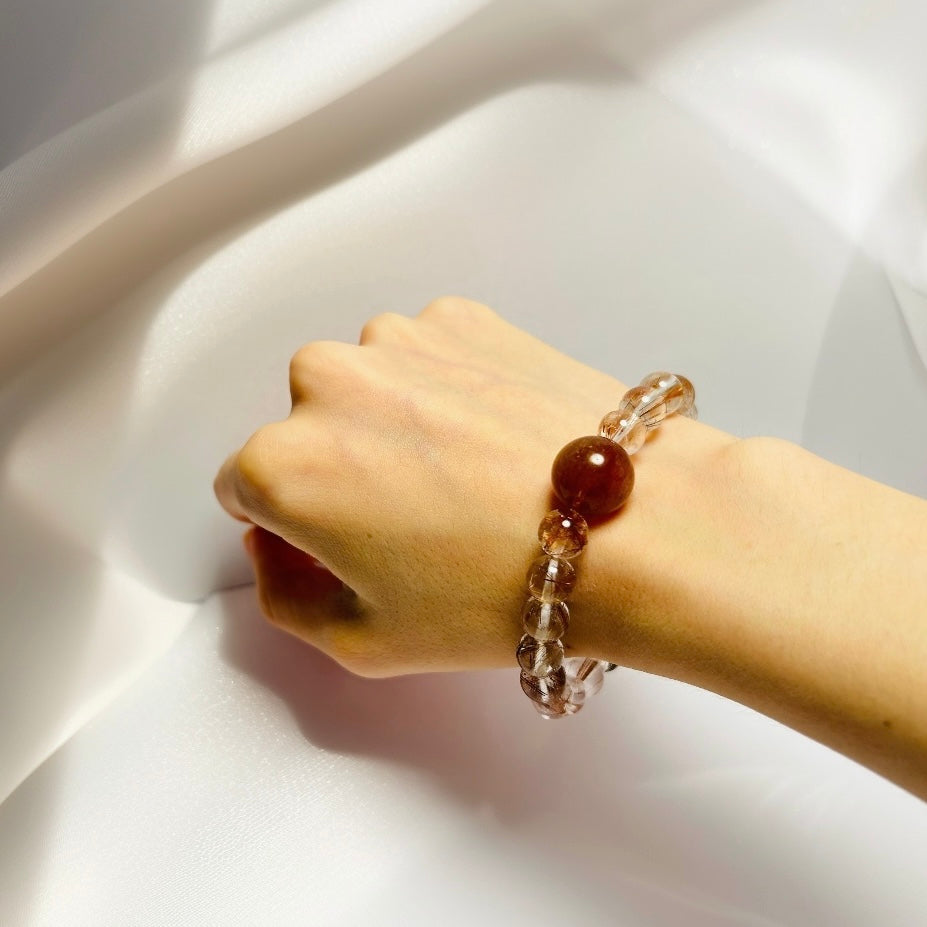 Autumn Radiance – Red Rutilated Quartz