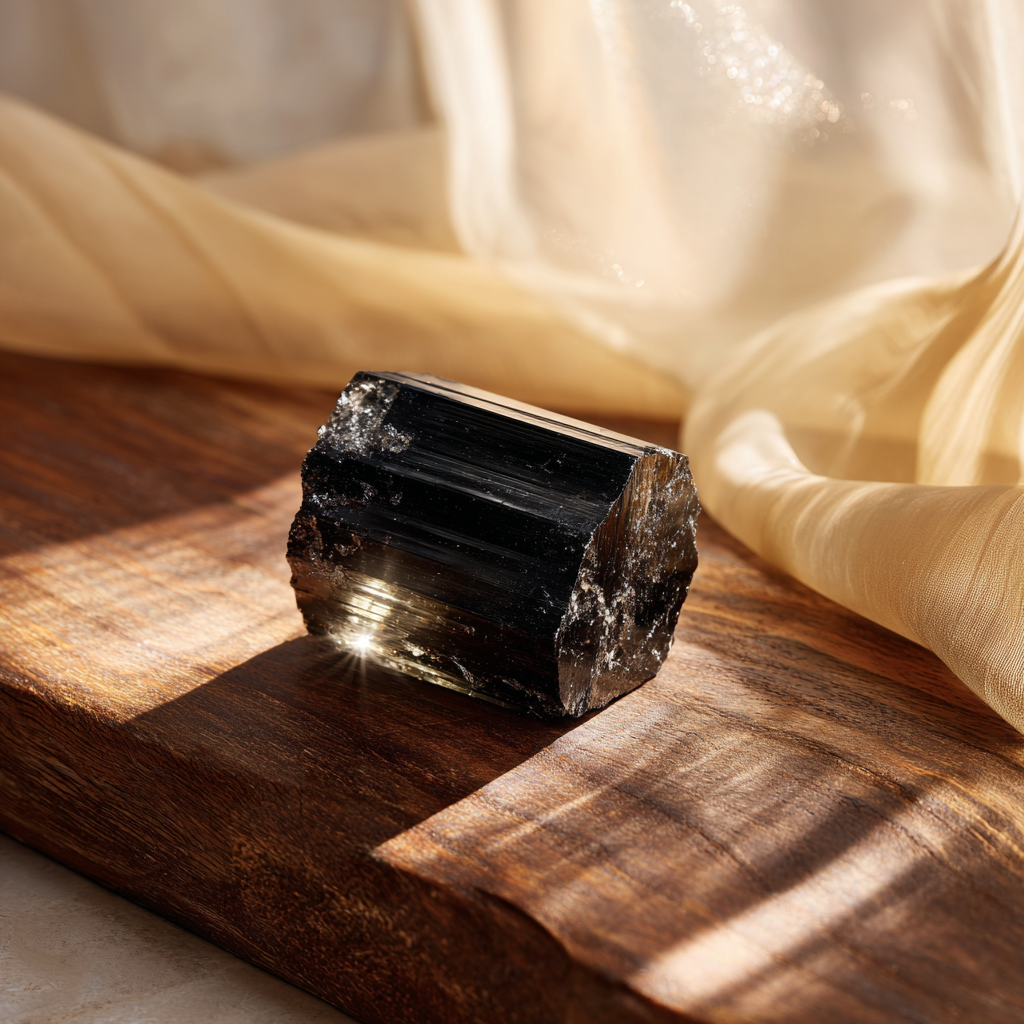 Black Tourmaline Crystal|Removing Negativity · Grounding · Energy Purification