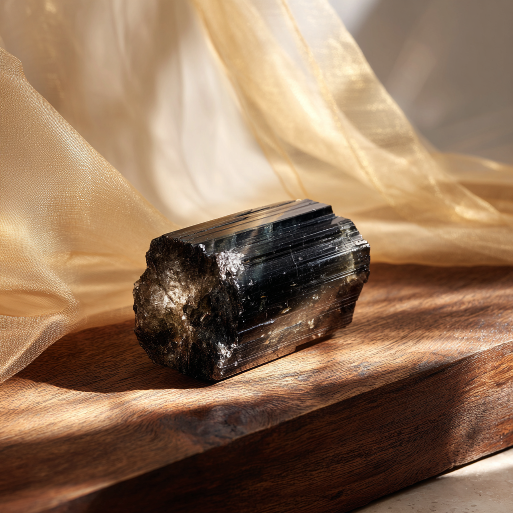 Black Tourmaline Crystal|Removing Negativity · Grounding · Energy Purification