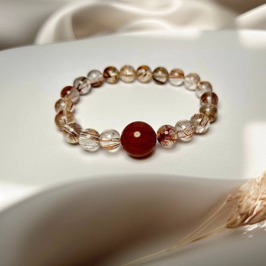 Autumn Radiance – Red Rutilated Quartz