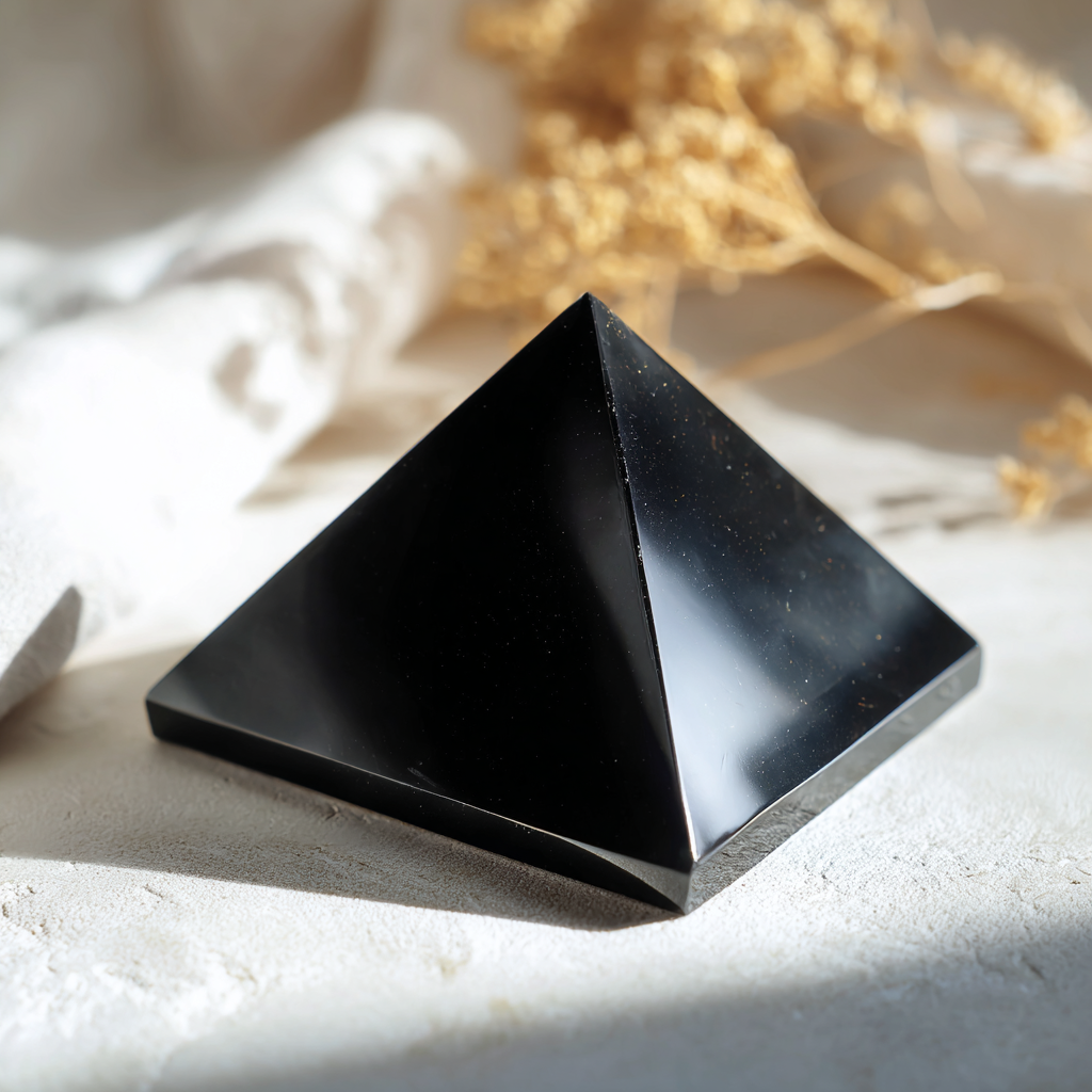 Obsidian Pyramid| Protection · Grounding · Inner Strength