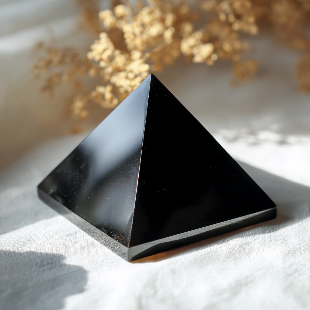 Obsidian Pyramid| Protection · Grounding · Inner Strength