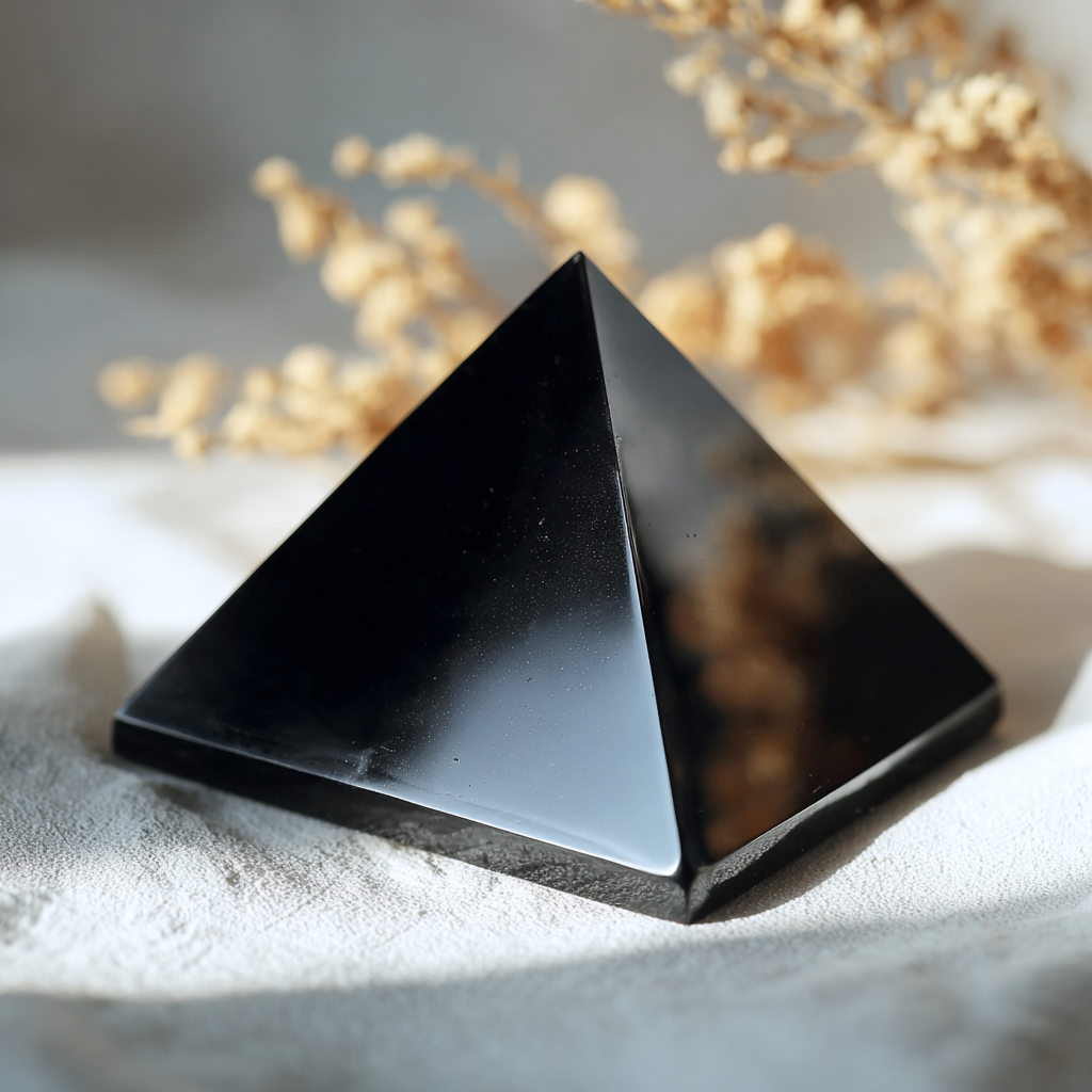 Obsidian Pyramid| Protection · Grounding · Inner Strength