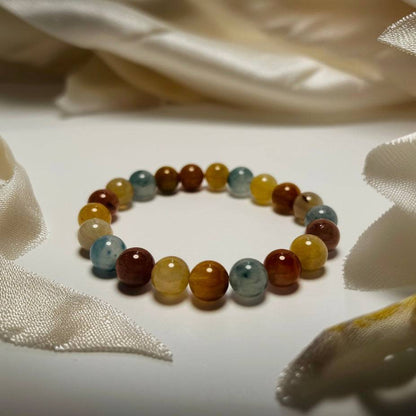 Radiant Harmony – Multi-Color Rabbit Hair Quartz