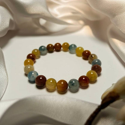 Radiant Harmony – Multi-Color Rabbit Hair Quartz