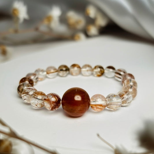 Autumn Radiance – Red Rutilated Quartz