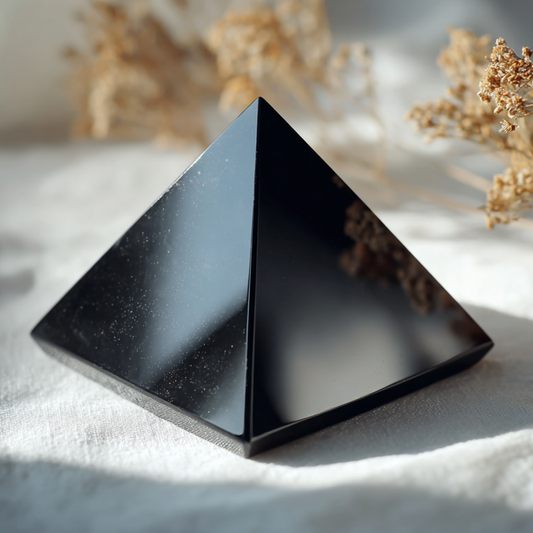 Obsidian Pyramid| Protection · Grounding · Inner Strength