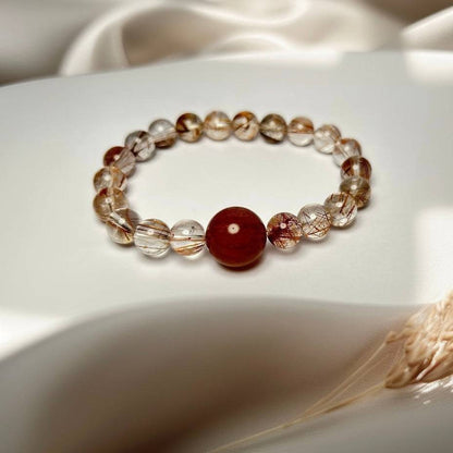 Autumn Radiance – Red Rutilated Quartz