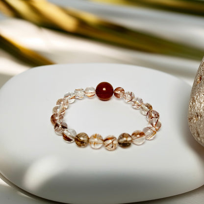Autumn Radiance – Red Rutilated Quartz