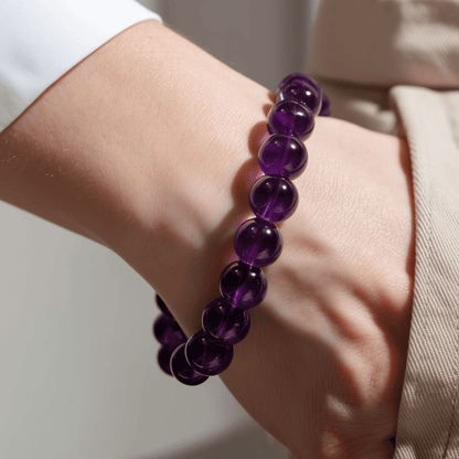Uruguayan Amethyst Bracelet A Celebration of Nature’s Deep Elegance